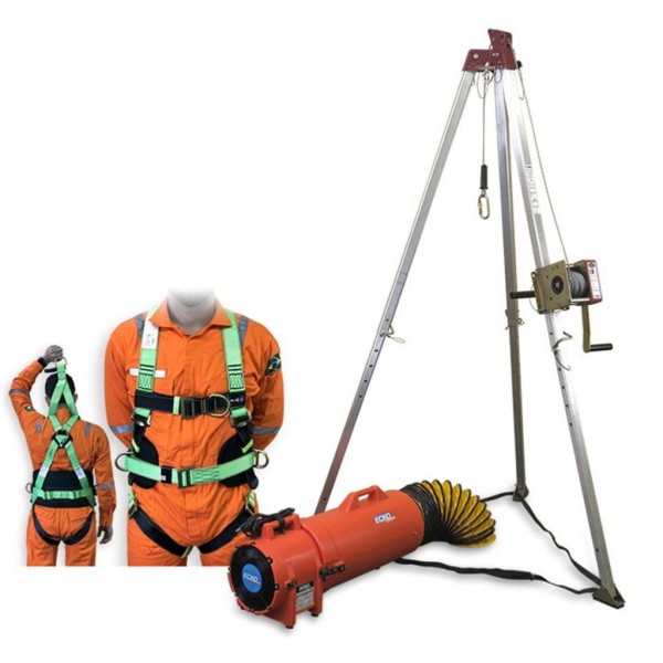 Locação kit para espaço confinado??